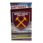 West Ham United FC Birthday Card