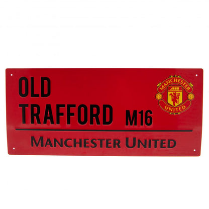 Manchester United FC Street Sign RD