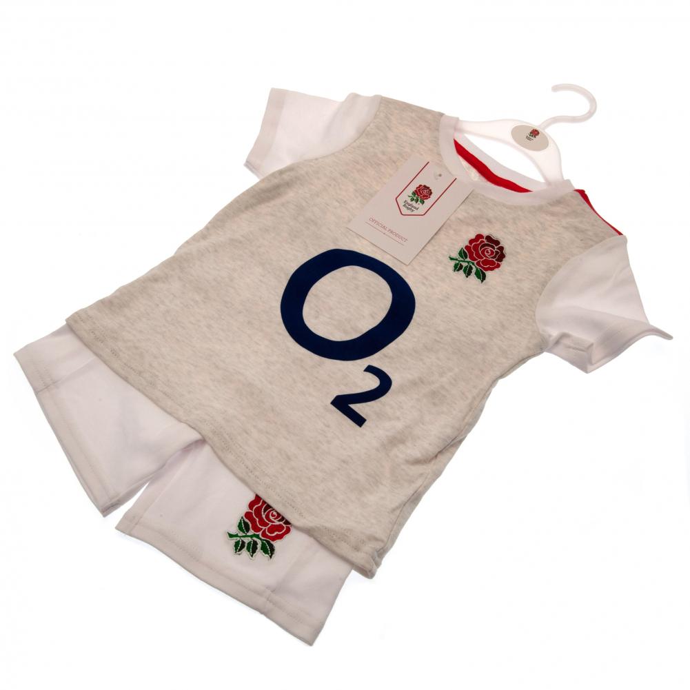 England RFU Shirt & Short Set 6/9 mths