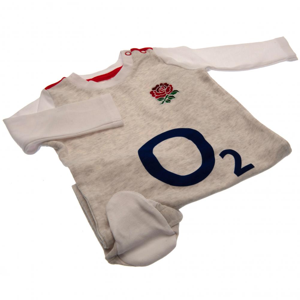 England RFU Baby Sleepsuit GR