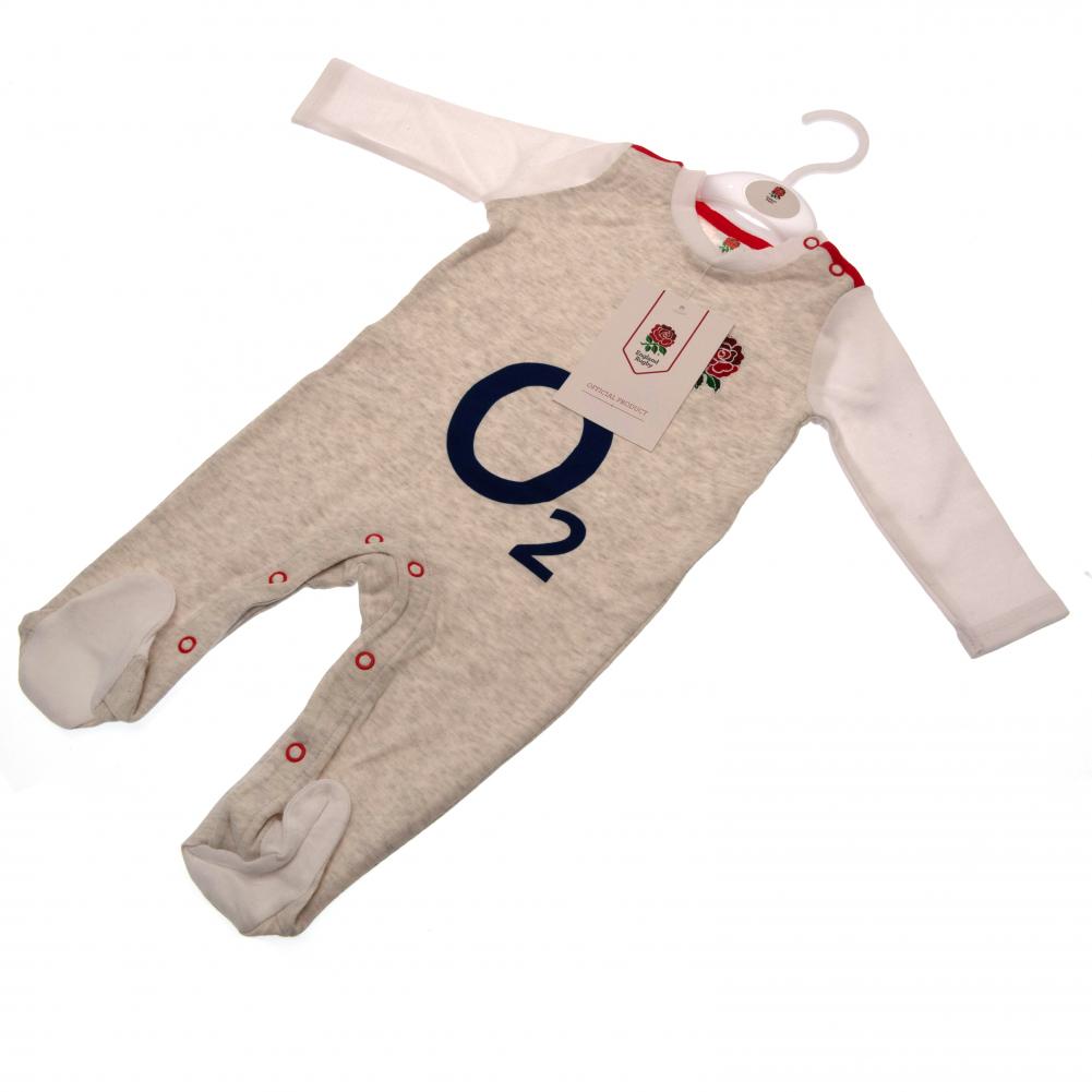 England RFU Baby Sleepsuit GR