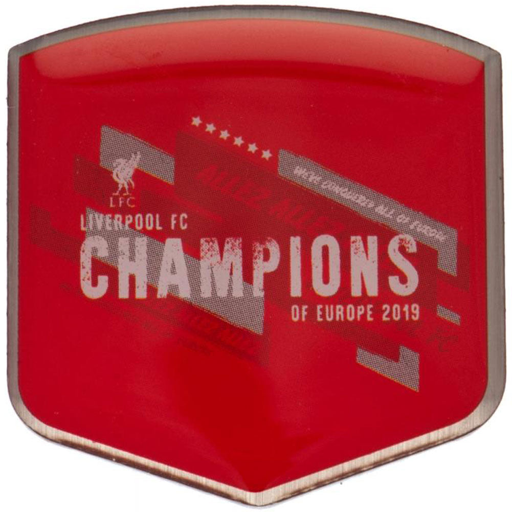Liverpool FC Champions Of Europe Badge