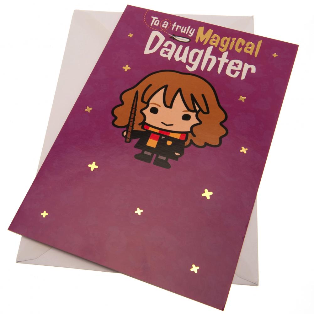 Harry Potter Birthday Card Daughter