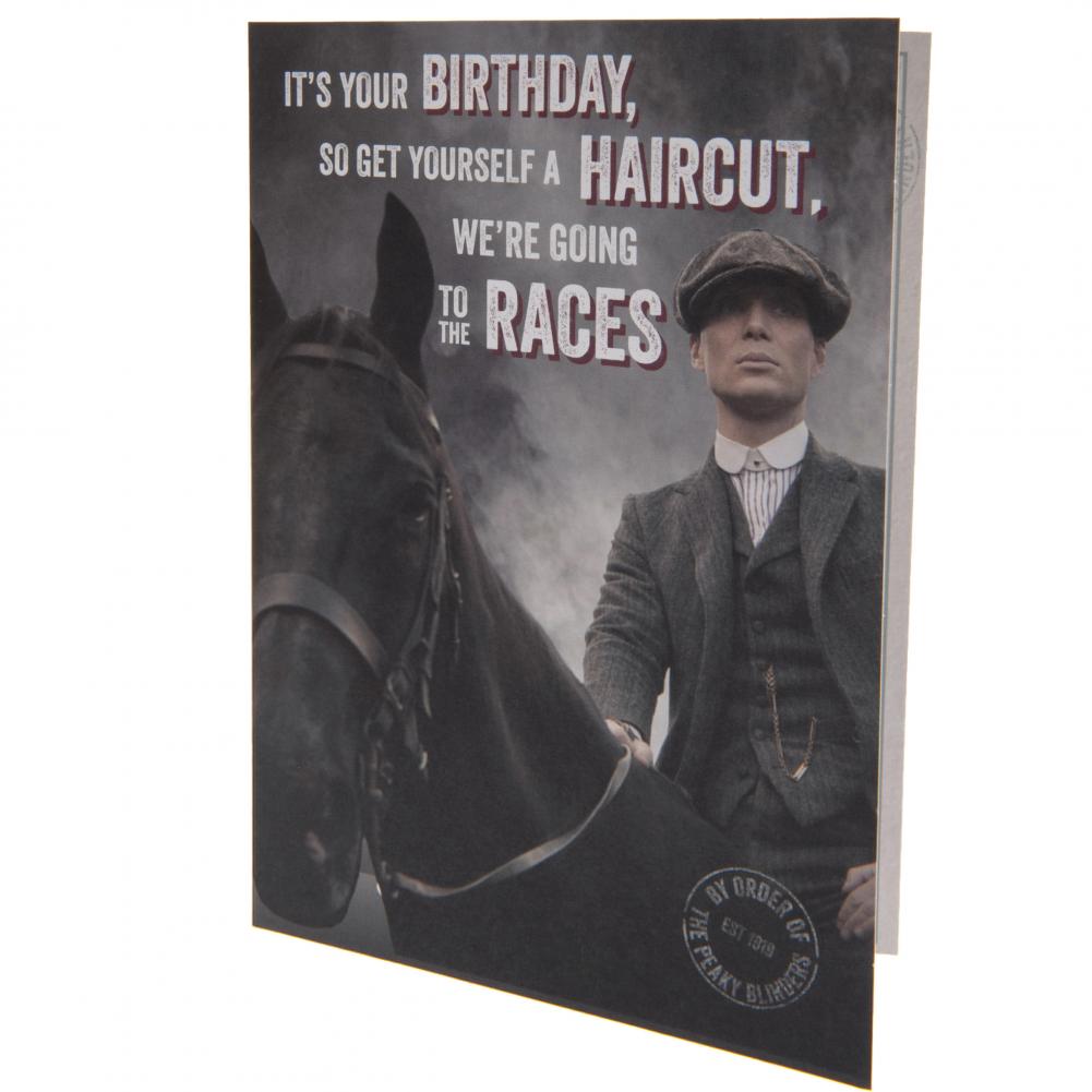 Peaky Blinders Birthday Card Races