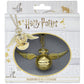 Harry Potter Gold Plated Golden Snitch Watch Necklace