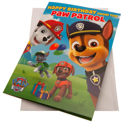 Paw Patrol Birthday Sound Card