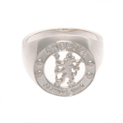 Chelsea FC Sterling Silver Ring Small
