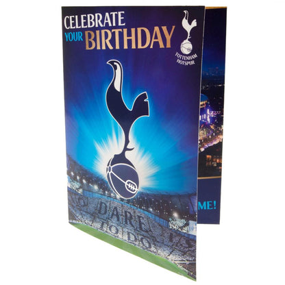 Tottenham Hotspur FC Musical Birthday Card