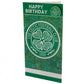 Celtic FC Birthday Card & Badge