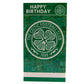 Celtic FC Birthday Card & Badge