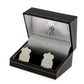 Liverpool FC Silver Plated Formed Cufflinks