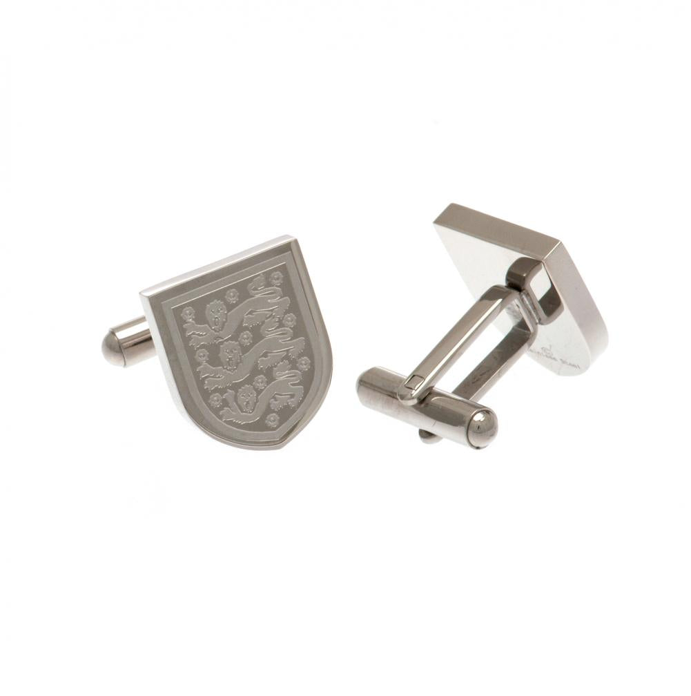 England FA Stainless Steel Formed Cufflinks