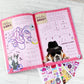 Pages from Adorable animal personalised activity book By Sweetlea Gifts
