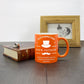 Bright Orange An astoundingly good new father personalised gentleman's mug By Sweetlea Gifts