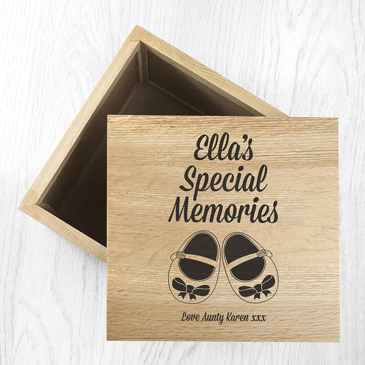 Baby photo cube keepsake box  By Sweetlea Gifts