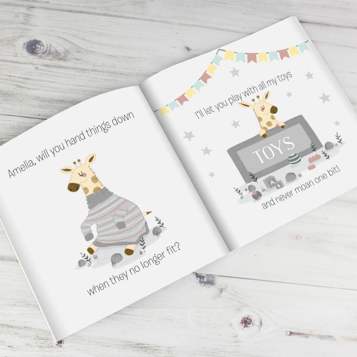 Big Sister/Brother Personalised Story Book-Personalised Gift By Sweetlea Gifts