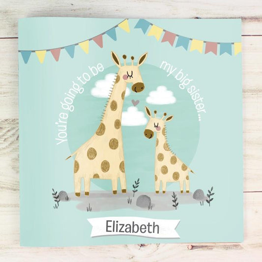 Personalised you're going to be a Big Sister or Big Brother story book  By Sweetlea Gifts