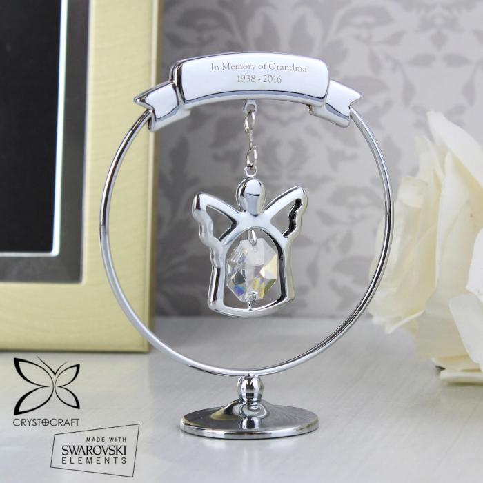 Crystocraft Angel Ornament-Personalised Gift By Sweetlea Gifts