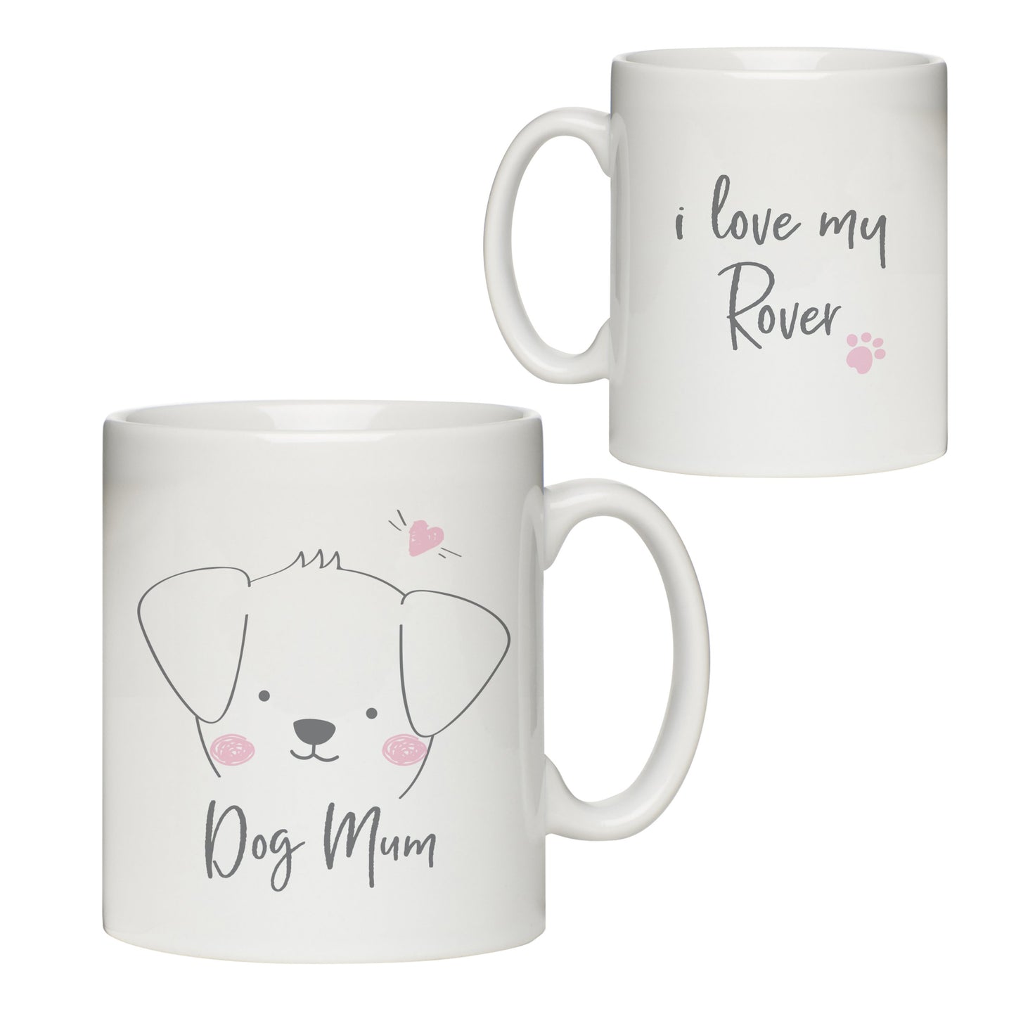 Dog Mum Personalised Mug-Personalised Gift By Sweetlea Gifts