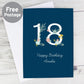 Floral Age Birthday Card