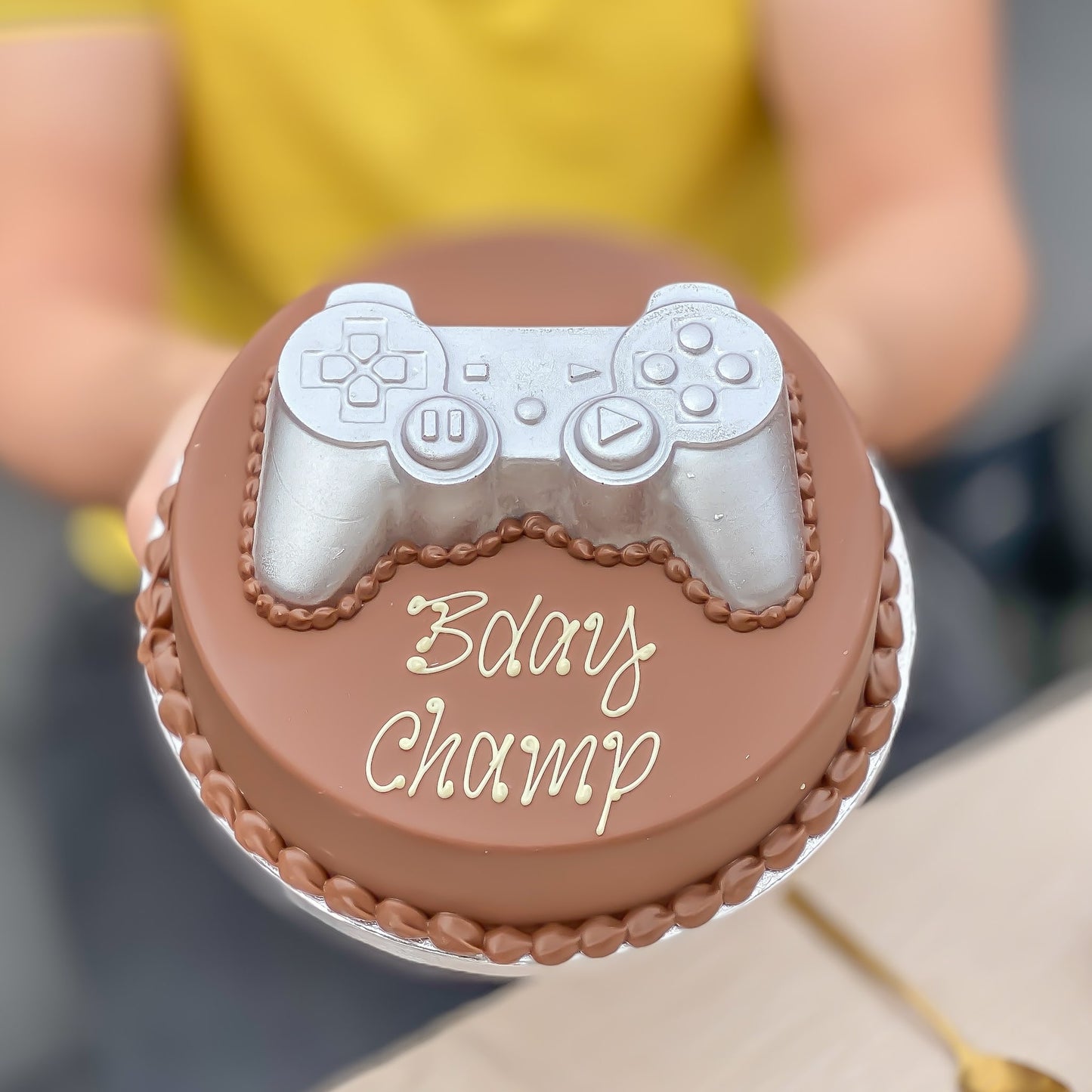 Personalised Gamers Smash Cake