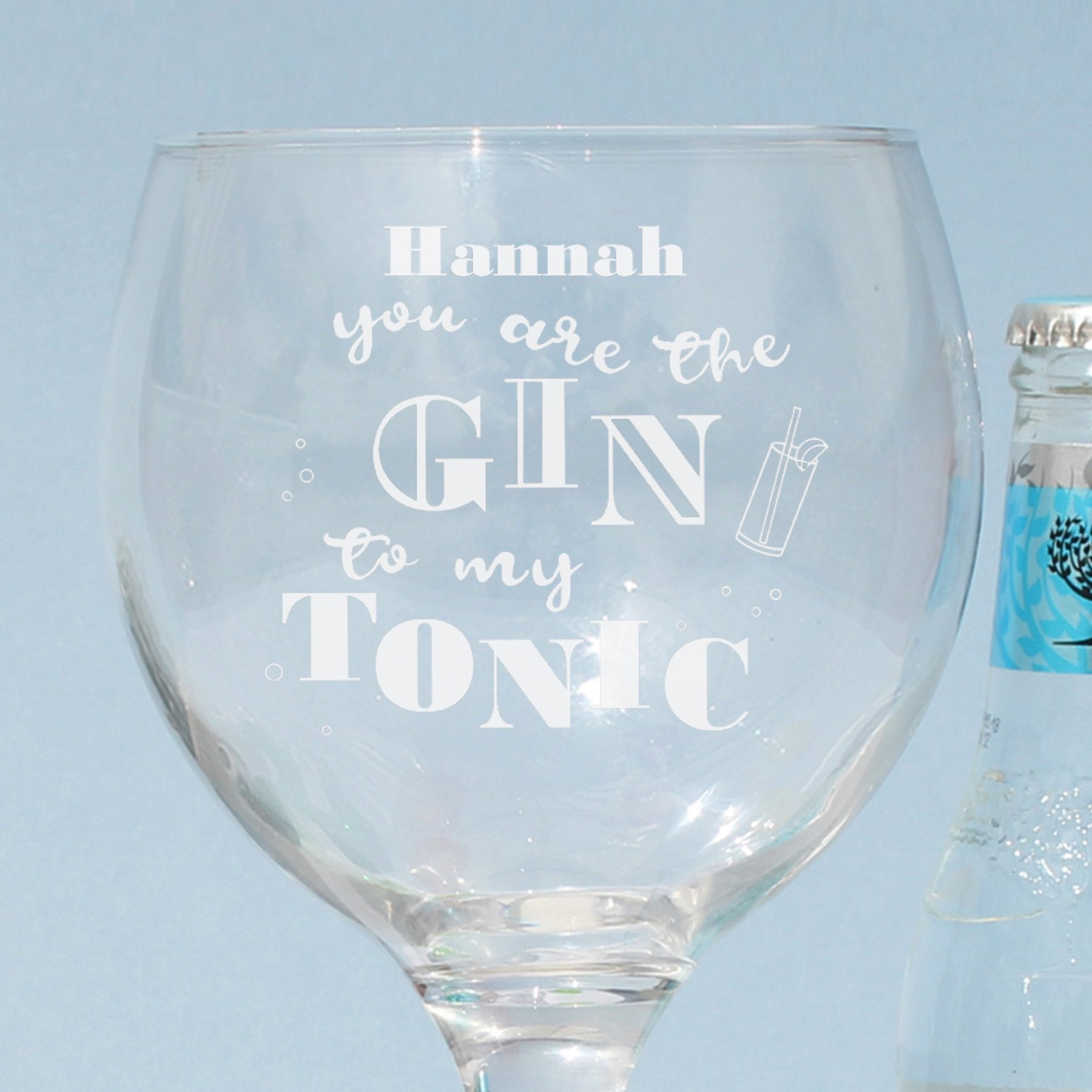 Gin To My Tonic Gin Set-Personalised Gift By Sweetlea Gifts