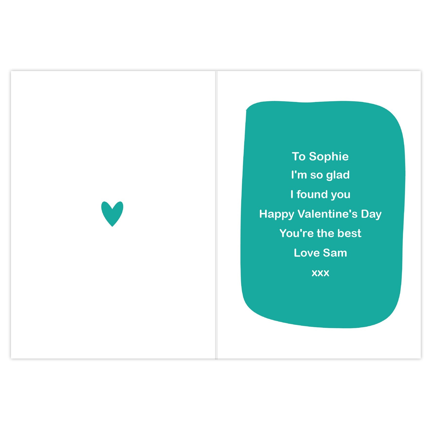 Glad I Swiped Right Card-Personalised Gift By Sweetlea Gifts