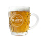 Happy Birthday Dimpled Beer Glass-Personalised Gift By Sweetlea Gifts