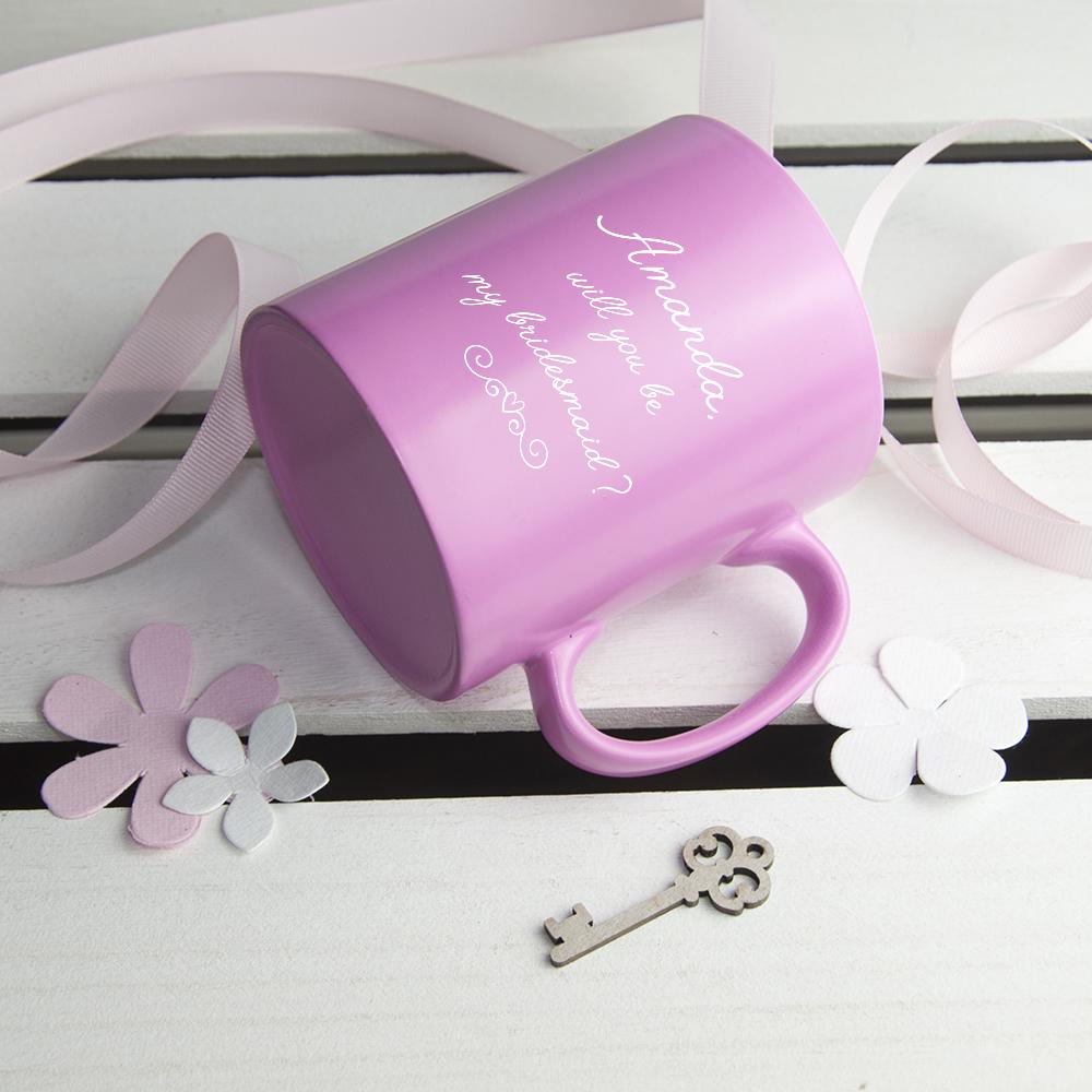 Help Me Personalised Bridesmaid Proposal Mug-Personalised Gift By Sweetlea Gifts