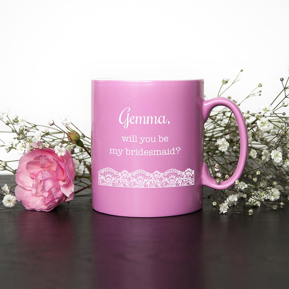 I'm Going To Need You! Personalised Bridesmaid Proposal Mug-Personalised Gift By Sweetlea Gifts