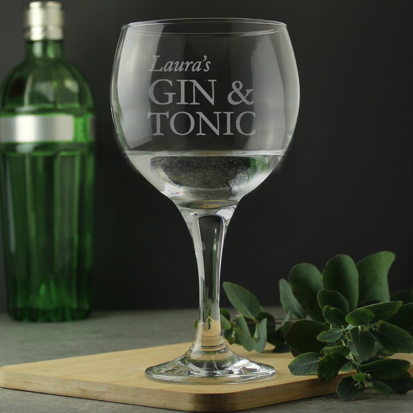 Personalised Gin glass - Personalised Gin by Sweetlea Gifts