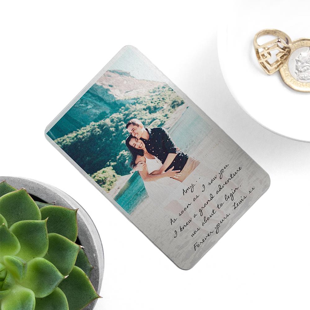 Moment in Time Metal Wallet Keepsake-Personalised Gift By Sweetlea Gifts