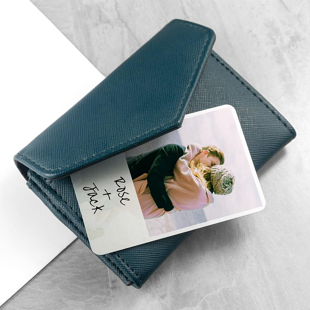 Moment in Time Metal Wallet Keepsake-Personalised Gift By Sweetlea Gifts
