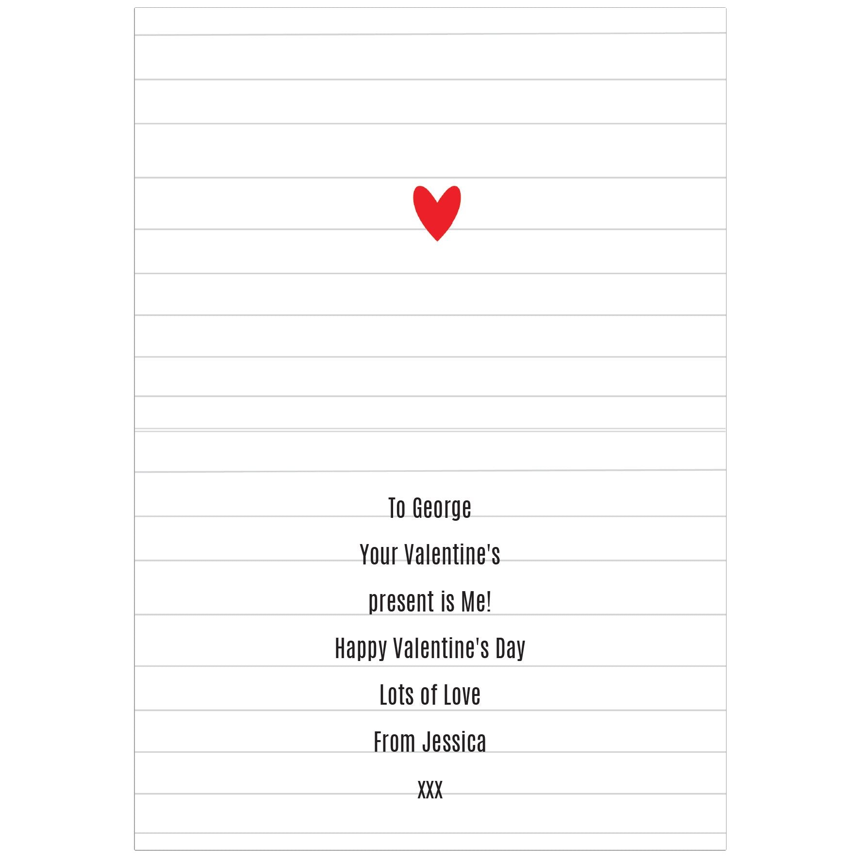 Naughty 'To Do' List Card-Personalised Gift By Sweetlea Gifts