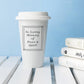 Novelty Loving Memory Ceramic Travel Mug-Personalised Gift By Sweetlea Gifts