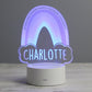 Personalised colour changing LED night light