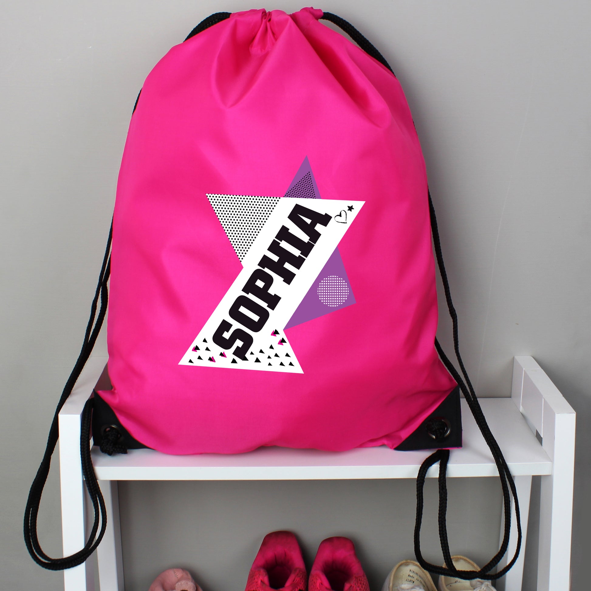 Personalised Dance Pink Kit Bag