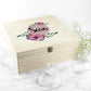 Personalised Blooming Flower Bridesmaid Box-Personalised Gift By Sweetlea Gifts