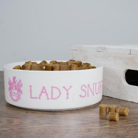 Personalised Lady Cat Bowl-Personalised Gift By Sweetlea Gifts