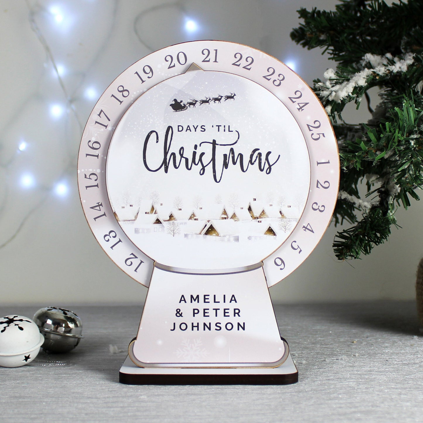 Personalised Make Your Own Christmas Advent Countdown Kit By Sweetlea Gifts