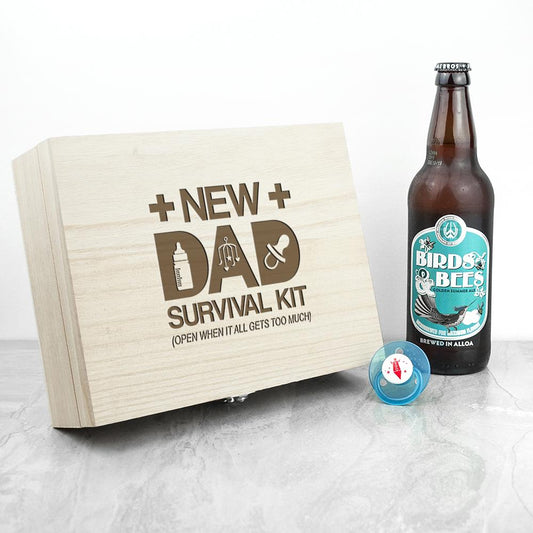Personalised New Dad Survival Kit-Personalised Gift By Sweetlea Gifts