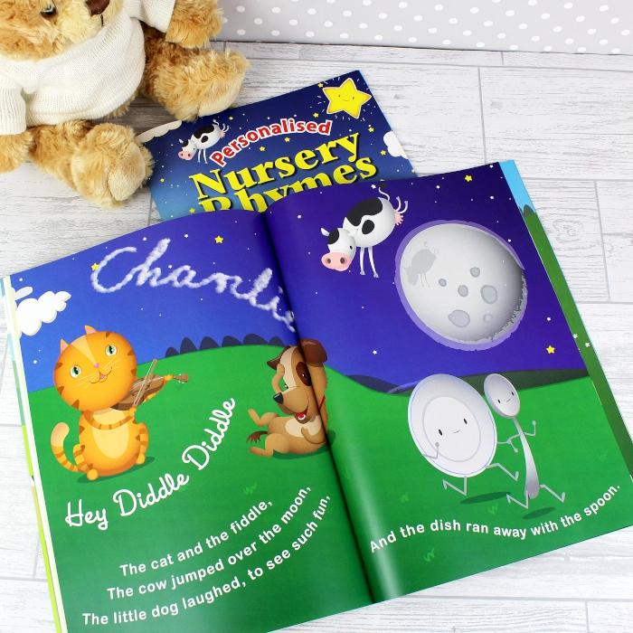 Personalised Nursery Rhyme Book-Personalised Gift By Sweetlea Gifts