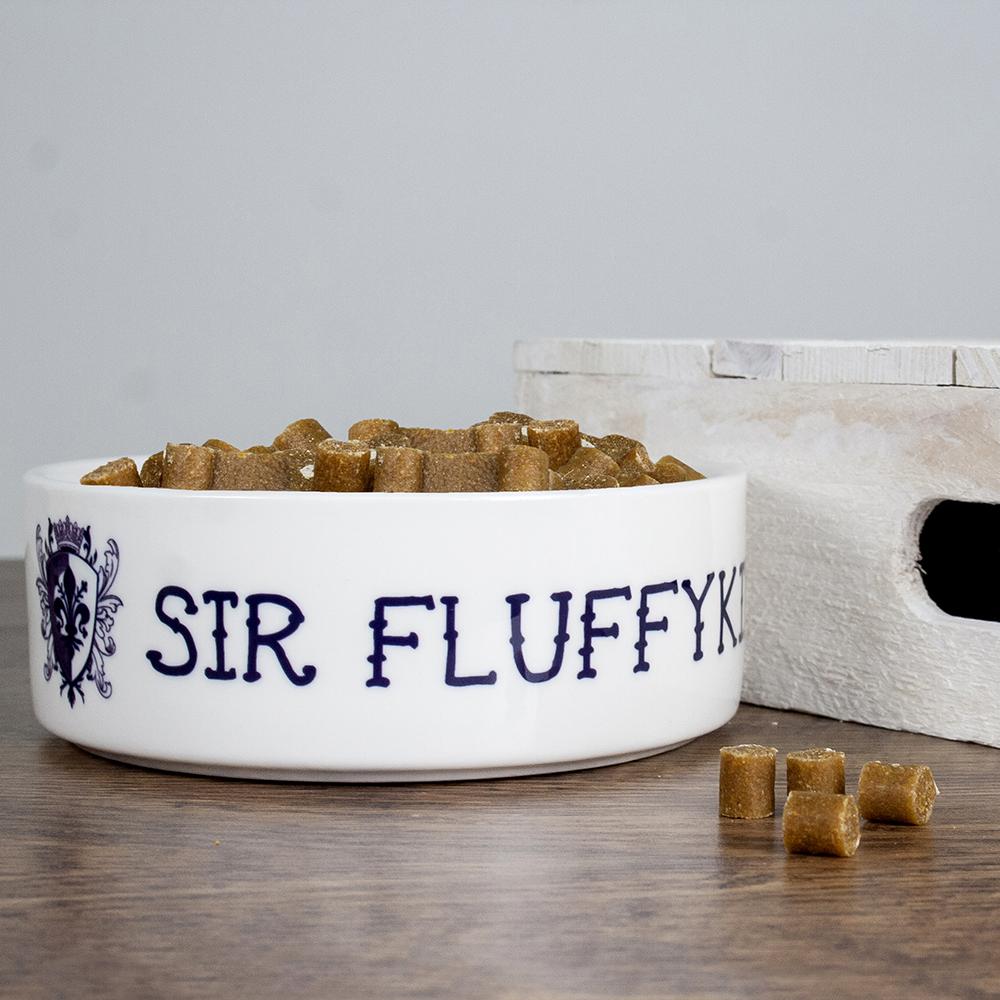 Personalised Sir Cat Bowl-Personalised Gift By Sweetlea Gifts