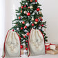 Personalised Stag Reindeer Neutral Christmas Sack By Sweetlea Gifts