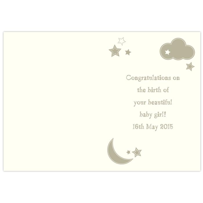 Personalised Twinkle Twinkle Card-Personalised Gift By Sweetlea Gifts