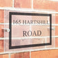 Slate Effect Acrylic Personalised House Sign-Personalised Gift By Sweetlea Gifts