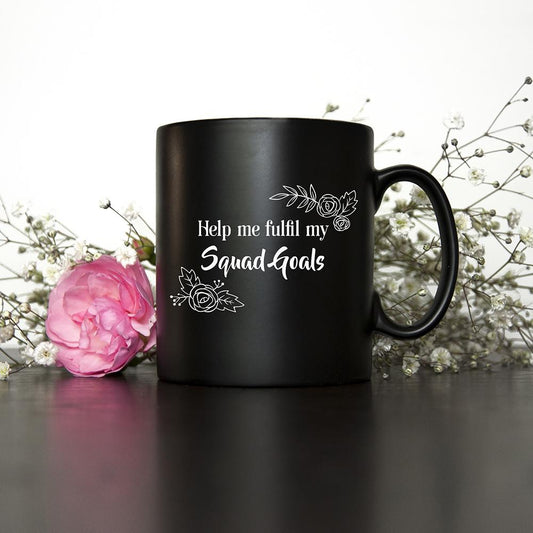 Squad Goals Personalised Bridesmaid Proposal Mug-Personalised Gift By Sweetlea Gifts