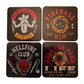 Stranger Things Coaster Set Hellfire Club