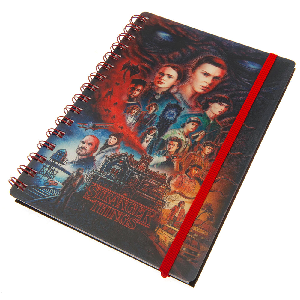 Stranger Things 4 3D Notebook Vecna