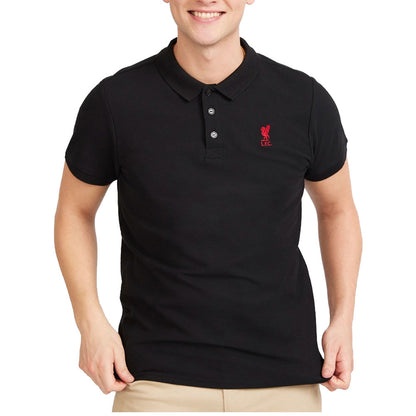 Liverpool FC Conninsby Polo Mens Black X Large